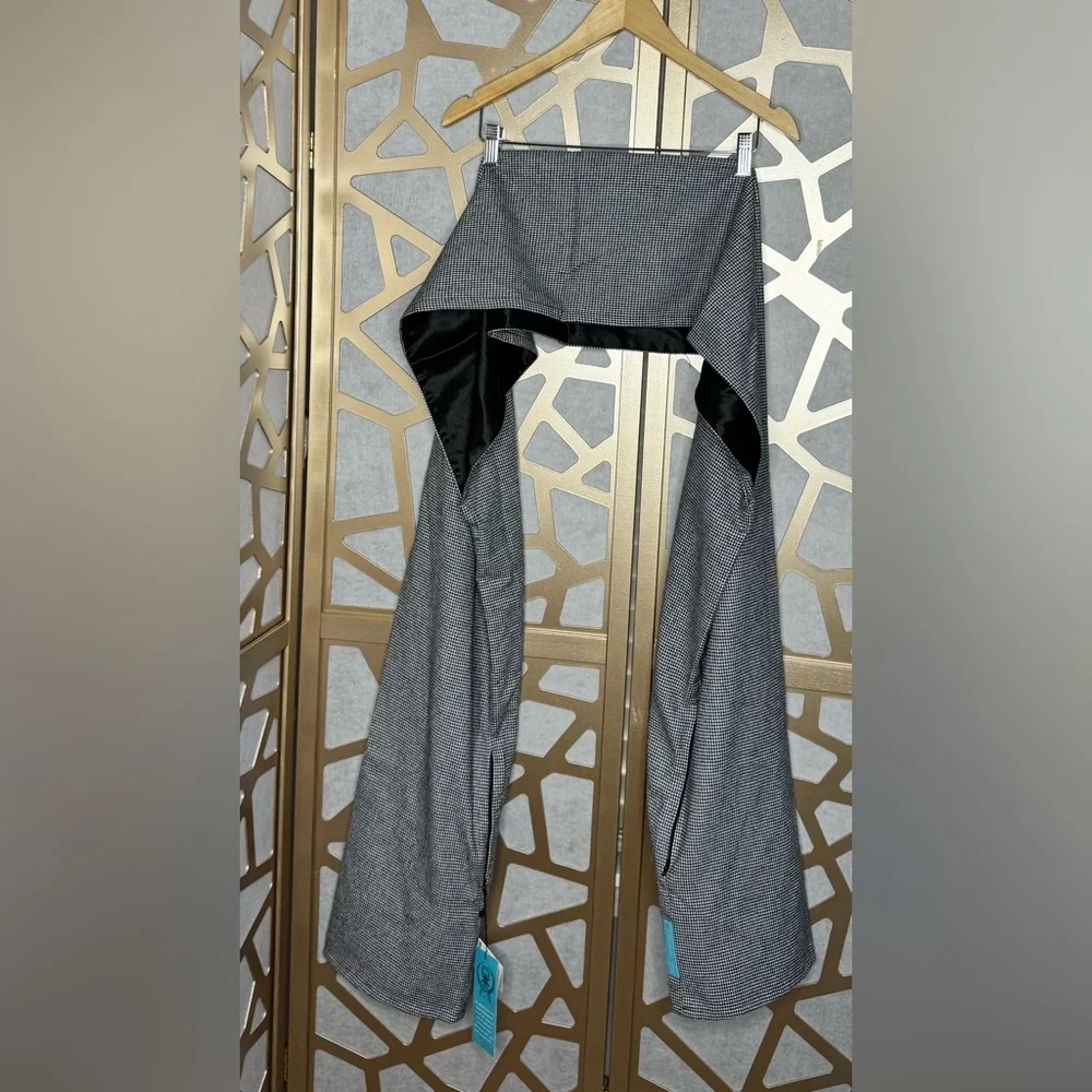 Black + Gray Houndstooth - MULTIVERSE 3.0 SCARF REPLACEMENT NWT